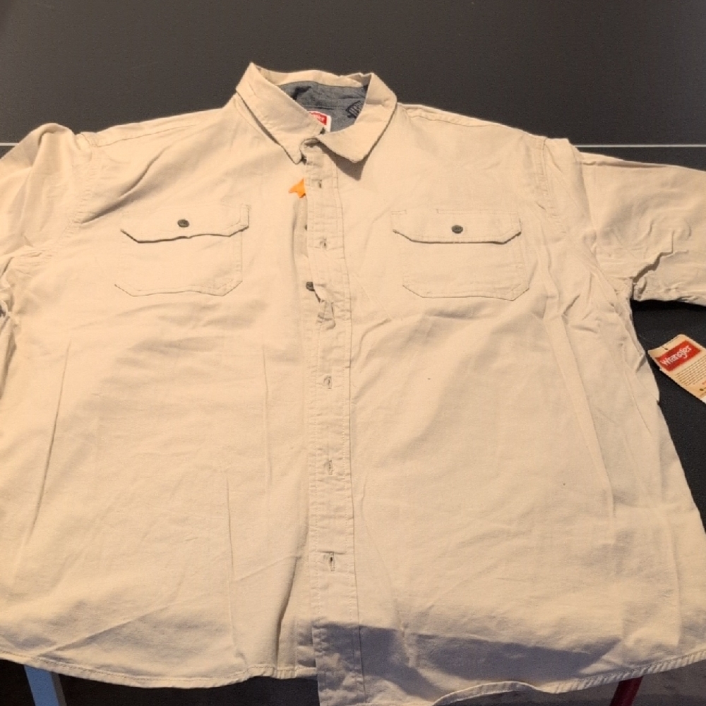 Wrangler Men's Tan Shirt